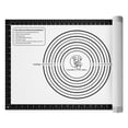 thumbnail image 1 of Extra Large Silicone Baking Mat - 20x28 Inch Non-Stick Pastry Mat for Dough Rolling, Macarons, Cookies & Bread | Non-Slip Counter Mat, Oven Liner & Fondant Work Surface | Dishwasher Safe, 1 of 8