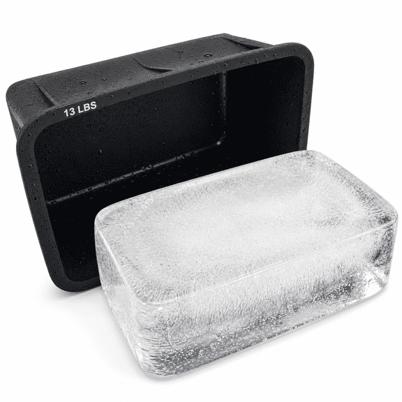 Extra Large Silicone Ice Block Mold 13 lbs Multi-Use