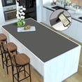 thumbnail image 1 of Extra Large Silicone Mat, Silicone Mats for Kitchen Counter 47.3''x23.6''x0.08", 2MM Nonslip Heat Resistant Mat, Countertop Protector, Nonstick Waterproof Craft Mat Table Placemat(Dark Gray), 1 of 13