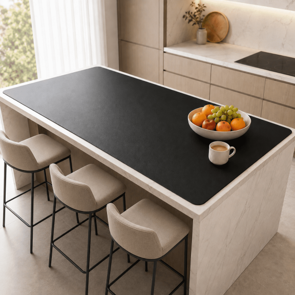 Extra Large Silicone Mats for Kitchen Counter, Heat Resistant Mat, Nonslip Kitchen Countertop Protector Mat, Cuttable Counter Protector Mats for Island Workbench