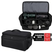 Acuvar Extra Large Camera Bag and Camcorder Case, Padded Equipment Bag, Video Camera Bag, Camera Carrying Case, Camera Duffle Bag, Extra Large Camcorder Backpack,Camera Case for Canon,Nikon,Sony