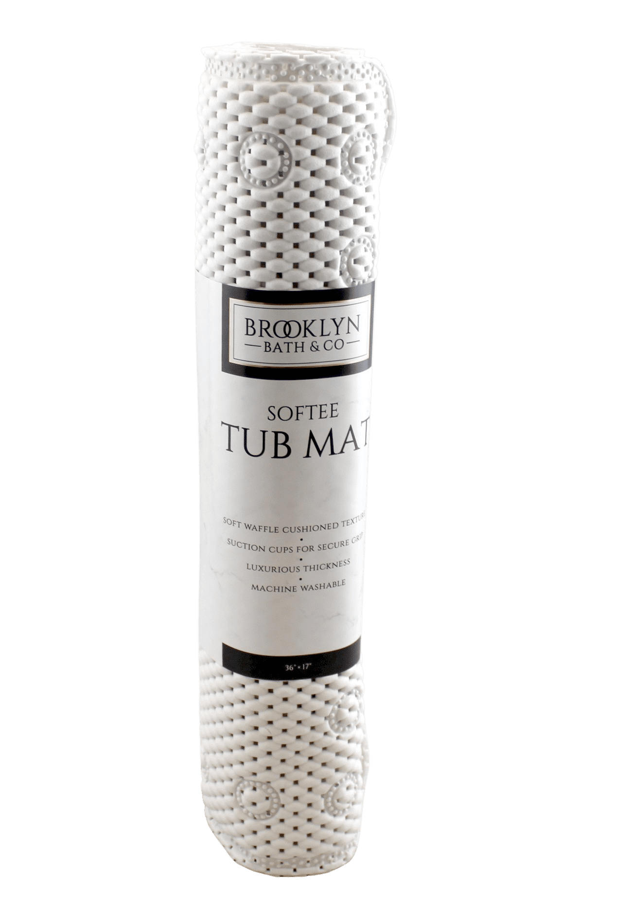 Extra Large Soft Waffle Cushioned Bathroom Tub & Bath Mat AntiSlip