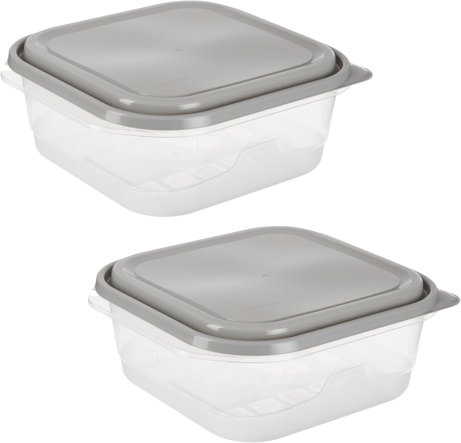 Extra Large Square Container 2 pack, Made Without BPA - Walmart.com