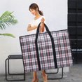thumbnail image 1 of Extra Large Storage Bag for Moving & Organizing | Thickened Foldable Storage Organizer with Strong Handles & Zippers for Bedding, Comforters, Blankets & Clothes | 90x68x28cm, 1 of 6