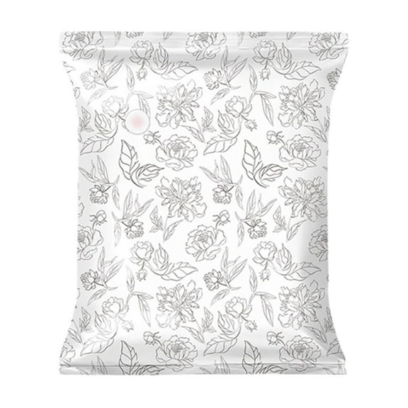 Extra Large Storage Bag Vacuum Compression Bags, Space Saver Bag, Vacuum Sealer Bags for Clothes, Blanket, Duvets, Pillows, Comforters, Travel, 1 Pack