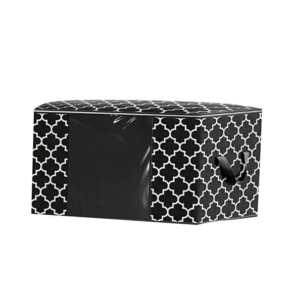 Extra Large Storage Bags for Blankets, Clothes, & Bedding|Foldable Organizer with Reinforced Handles & Sturdy Zipper, Durable Closet Storage Solution for Home or Travel