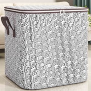 Extra Large Storage Bags for Clothes and Quilts, Heavy Duty Moving Packing Bags with Zipper, Space Saving Vacuum Storage Bags for Seasonal Clothes and Bedding