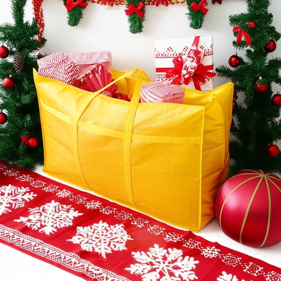 Taicans Extra Large Storage Bags,Extra Large Moving Bags with Zippers & Carrying Handles,Heavy-Duty Storage Tote Moving Boxes for Space Saving,Foldable Duffle Bag for Travel,L