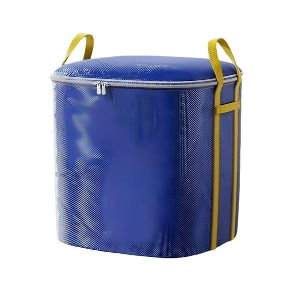 Extra Large Storage Bags,Large Strong Moving Bags With Zippers & Carrying,Organization And Storage,Moving Bags Heavy Duty,Overstock Items For Bedding Pillow Grey,80x60cm