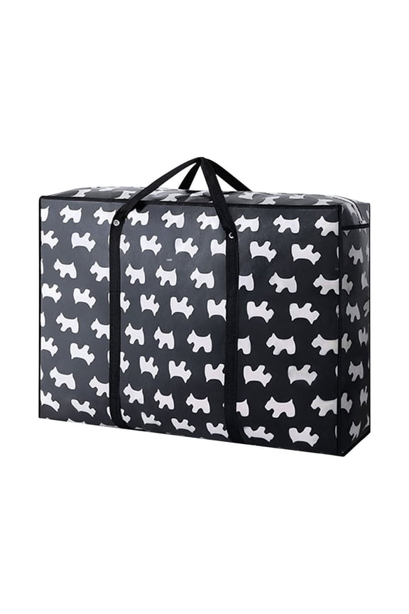 Extra Large Storage Bags With Strong Handles & Zippers Heavy Duty Washable Moving Bag Closet Underbed Organizer For Bedding Blanket Travel Bags For Toiletries Weekender Bags For Women