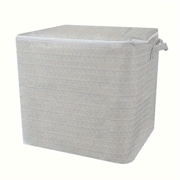 Extra Large Storage Box with Lid Modern Space Saving Design Durable for Clothes Bedding Home Organization Wardrobe Moving