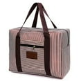 thumbnail image 1 of Extra Large Storage Tote with Zippers & Carrying Handles Waterproof & Moisture-Proof Clothes Organizer Bag Heavy-Duty Oxford Cloth Moving Bag for Clothes Bedding Blanket Toys Portable Moving Supplies, 1 of 7