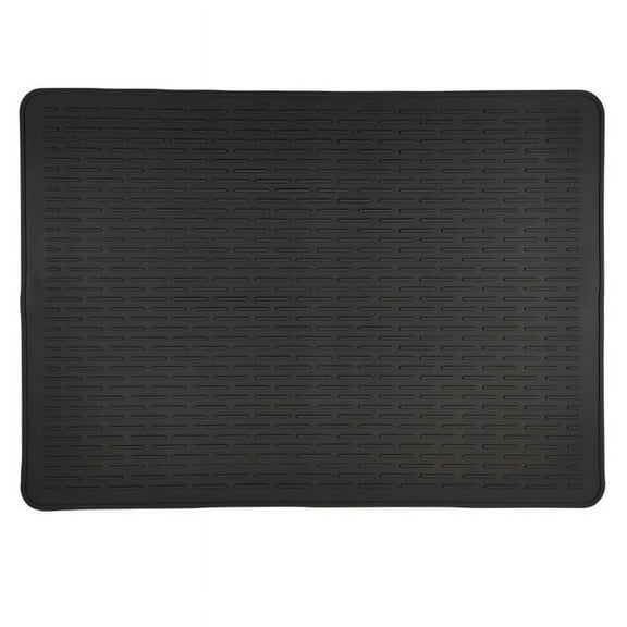 Extra Large Stove Cover - 30x21 Inch Kitchen Silicate Top Protector Mat, Non-slip Heat Resistant for Clean and Safe Cooking Surfaces,Black