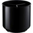 thumbnail image 1 of Extra Large and Sturdy Rotating Utensil Holder Caddy with No-Tip Weighted Base, Removable Divider and Gripped Insert, Rust Proof and Dishwasher Safe by Cooler Kitchen, Black, 1 of 8