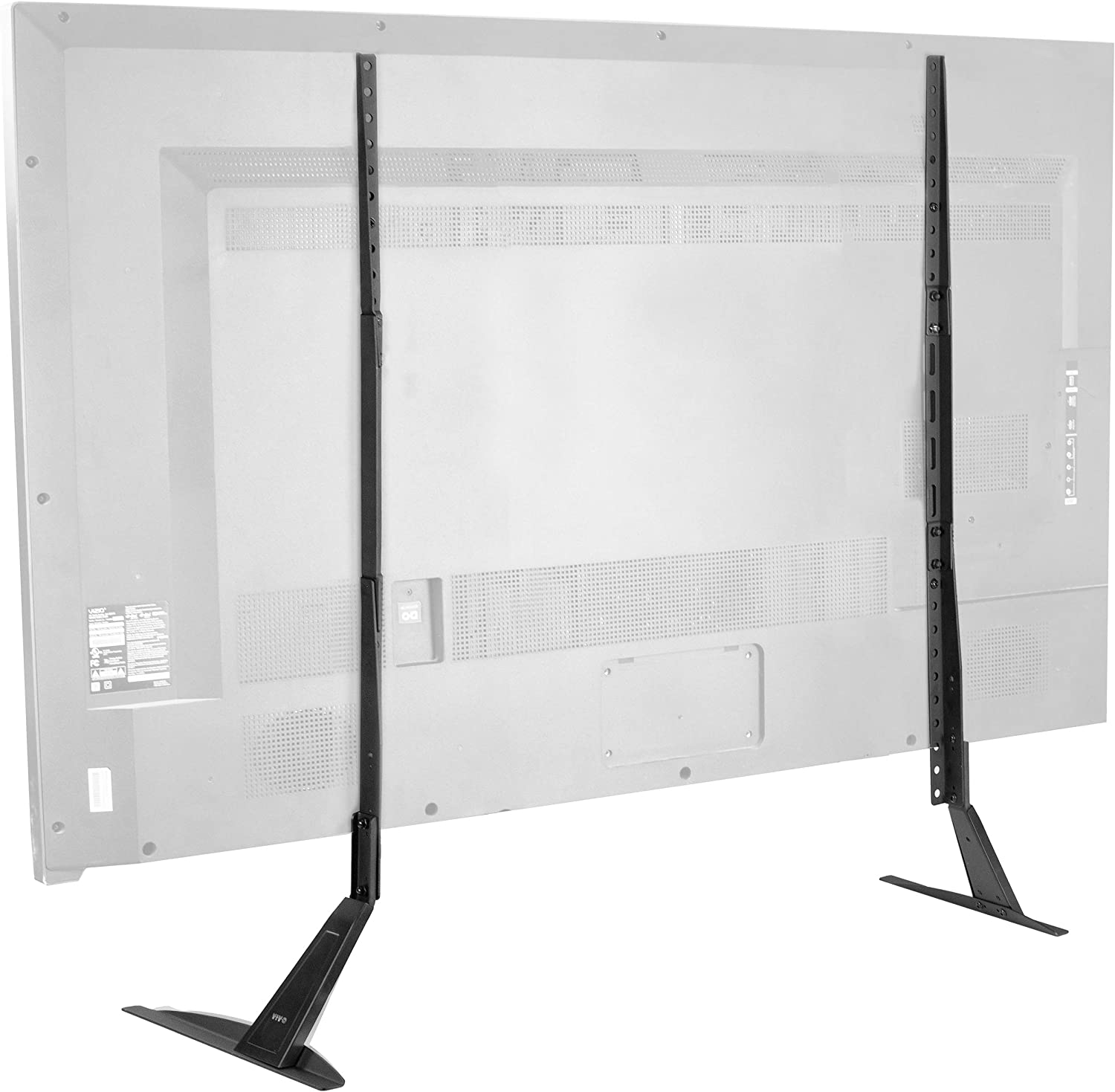 Extra Large TV Tabletop Stand for 27 to 85 inch LCD Flat Screens, Mount