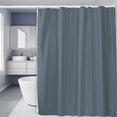 thumbnail image 1 of Extra Large Thickened Waterproof Shower Curtain with Magnets, Polyester Fabric Bathroom Decor with 12 C-Hooks for Bath Tub, Room Divider, 1 of 6