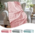 thumbnail image 1 of Extra Large Throw Blanket for Couch Home Office Hotel 100% Cotton Super Soft Blanket Gray 47"x70" by Xuniizn, 1 of 1