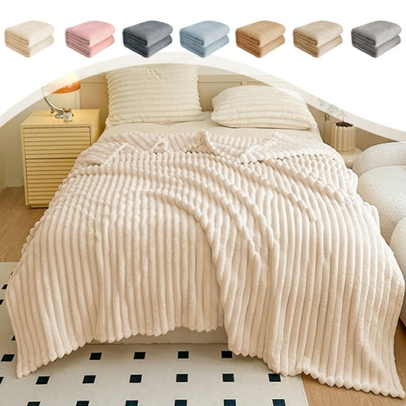 Extra Large Throw Blanket for Couch Home Office Hotel 100% Cotton Super Soft Blanket for Adult “150*200”