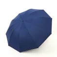 thumbnail image 1 of Extra Large Umbrella, Double Purpose Thickened Sunshade and Folding Umbrella, Durable Rain and Sun Protection for Outdoor Use, Large Portable Umbrella for Professional Travel and Daily Use, by UKHCCC, 1 of 9