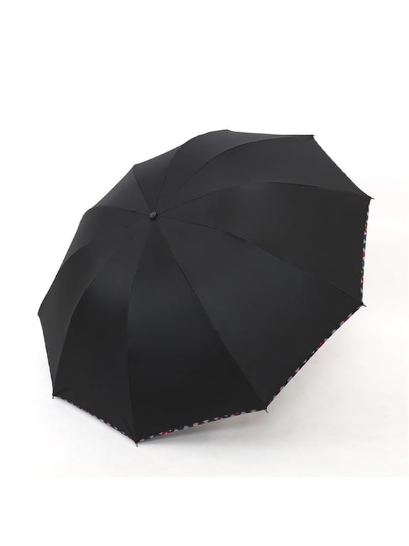 Extra Large Umbrella, Double Purpose Thickened Sunshade and Folding Umbrella, Durable Rain and Sun Protection for Outdoor Use, Large Portable Umbrella for Professional Travel and Daily Use, by UKHCCC