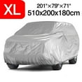 thumbnail image 1 of Extra Large Universal SUV Full Car Cover for All Weather Protection Waterproof Breathable Rain UV Dust Resistant Protection, 1 of 8