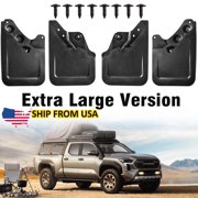 4pcs Extra Large Version Mud Flaps Splash Guards For Toyota Tacoma 2024 2025 N400