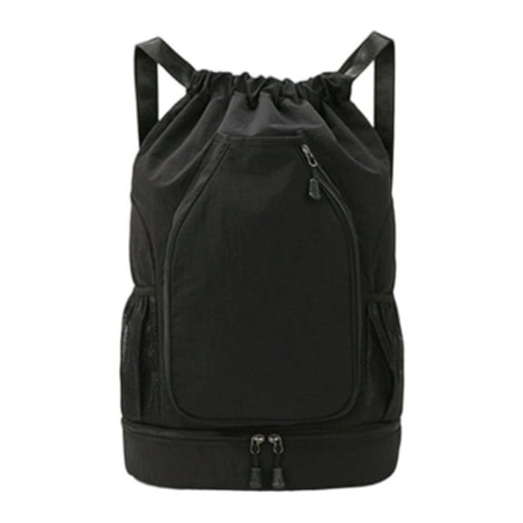 Extra Large Waterproof Gym Bag Sports Equipment Organizers Reinforced Carry Handle Practical Drawstring Backpack for Outdoor Activity Travel
