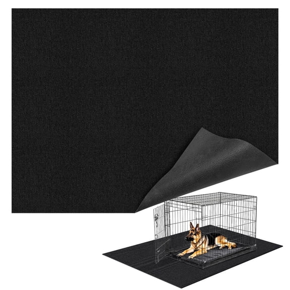 Extra Large Waterproof Non-Slip Dog Crate Mat 46*60 Inch Floor Protector