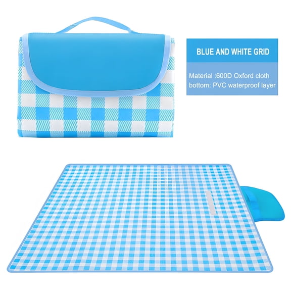 Extra Large Waterproof Sandproof Outdoor Camping Rug Picnic Blanket Beach Mat for Travel Family