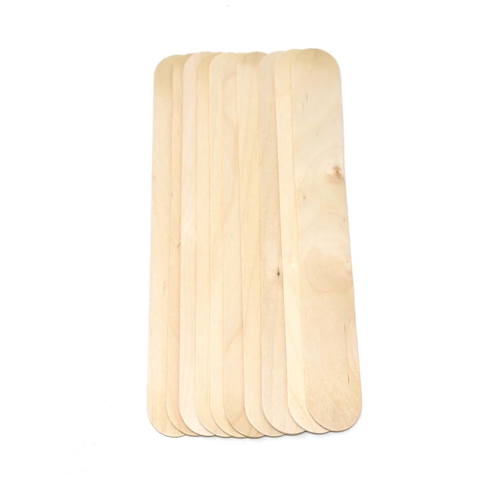 Bulk Buys CG025-12 Natural Wood Craft Sticks