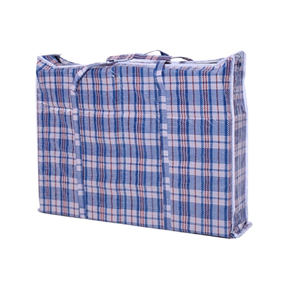 Extra Large Woven Bag Moving And Packing Bag Skin Bag Red White Blue Woven Bag Thickened Storage Bag Luggage Bag Home Textile Storage Home Decor