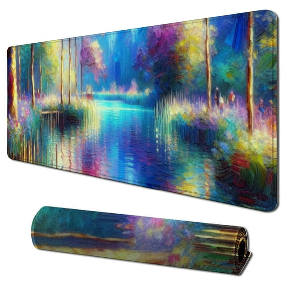 Extra Large (X-Large) Size Non-Slip Rectangle Mousepad, Mouse Pad for Home, Office and Gaming Desk