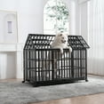 Extra Large XNGGNG Heavy Duty Dog Crate with Durable Metal Construction