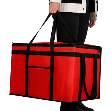 Extra Large XXXL Insulated Delivery Bag Cooler Bags Insulated Grocery Bags Keep Food Warm Catering Therma for Doordash Shopper Hot Warming