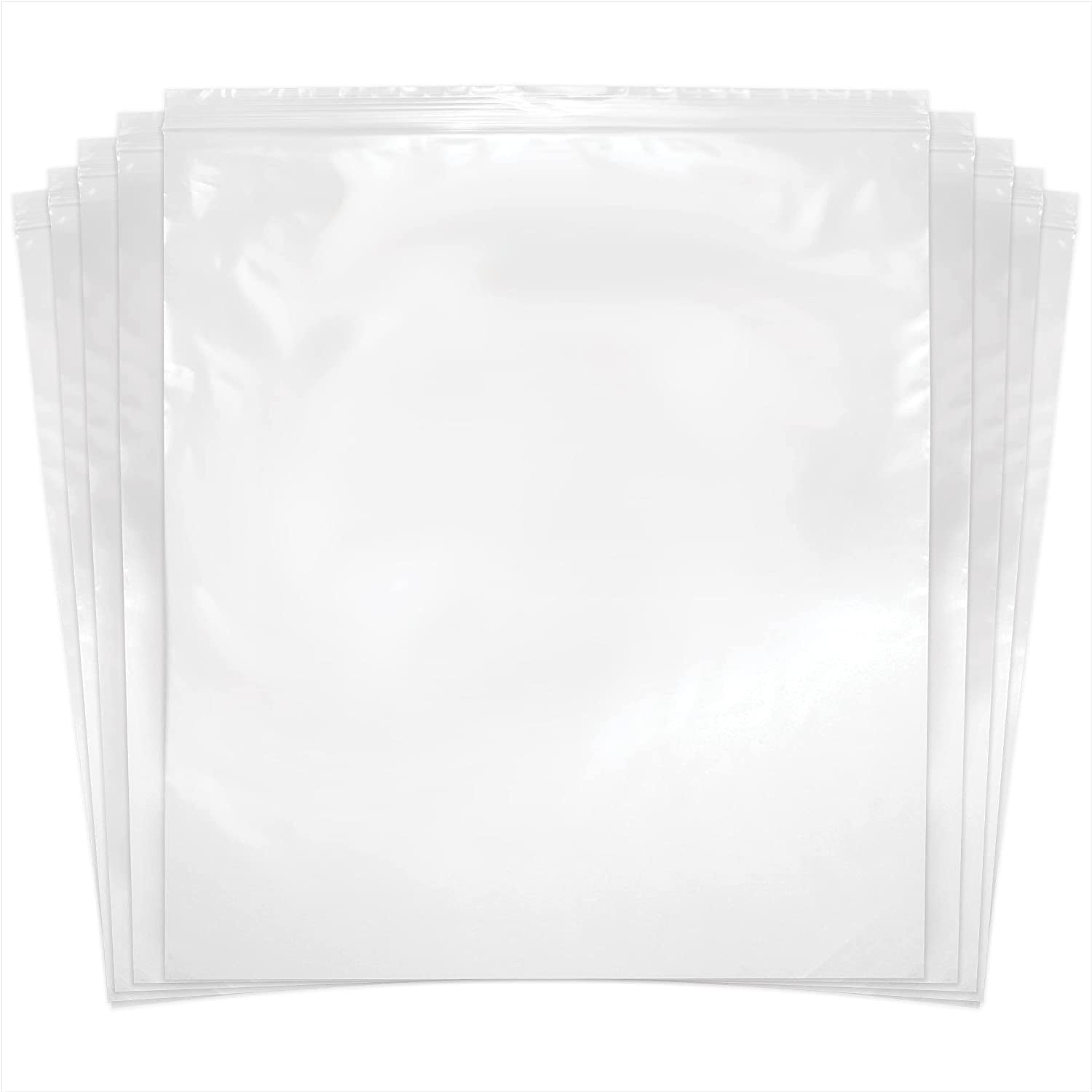 Extra Large Ziplock Bags 13x15 Clear Plastic Storage Bags with Zipper