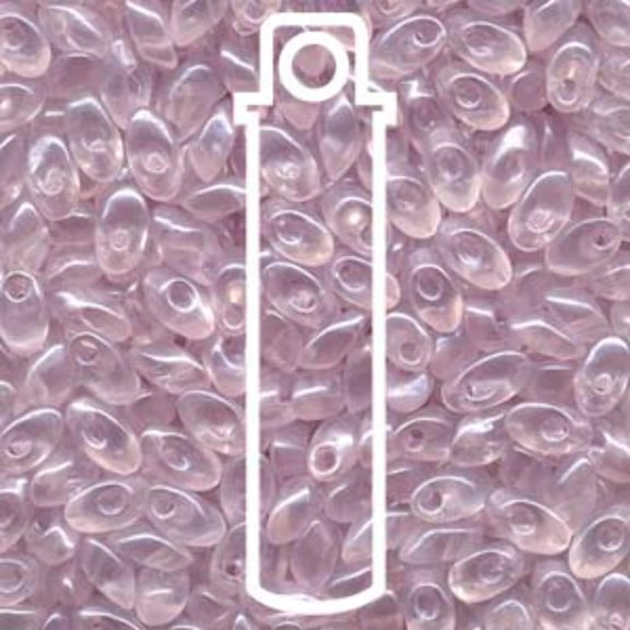 Extra Light Lilac Transparent Miyuki Long Magatama Beads 4x7mm LMA-3508-TB