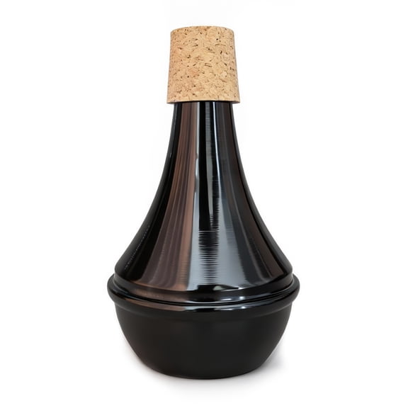 Extra-Lightweight Trumpet Mute with Full Cork Padding - Sound Reduction Silencer for Bb Trumpet, Ideal for Home Rehearsal TM-01