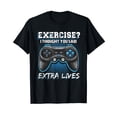 thumbnail image 1 of Extra Lives Funny Video Game Controller Retro Gamer Boys T-Shirt, 1 of 5