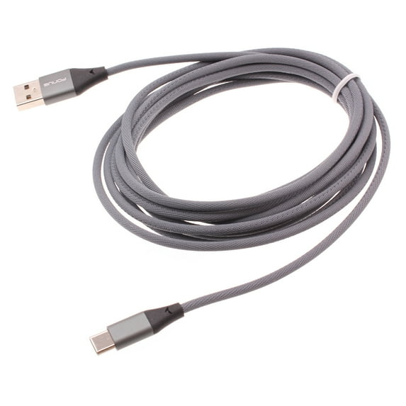 Extra Long 10ft Long USB-C Cable for TCL 20S, 20 SE, 10 5G UW, Pro 5G Phones - Fast Charger Power Cord Type-C Sync Wire