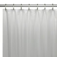 thumbnail image 1 of Extra Long (72'' x 78'') Mildew-Resistant, 10 Gauge Vinyl Shower Curtain Liner w/ Metal Grommets and Reinforced Mesh Header in Frosty Clear, 1 of 5