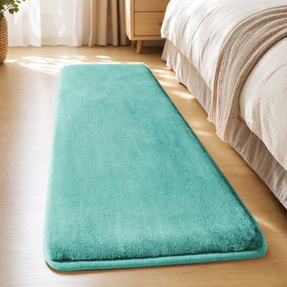 Extra Long Bath Mat Runner– Non-Slip Soft Bathroom Rug, Quick Dry and Machine Washable Floor Mat for Tub, Shower and Vanity