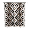thumbnail image 1 of Extra Long Boho Shower Curtain 72x84 Inches - Vintage Floral & Tropical Leaves Pattern, Waterproof Bohemian Bathroom Decor with 12 Hooks, Tribal Rustic Style, 1 of 5
