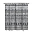 thumbnail image 1 of Extra Long Boho Shower Curtain 72x84 Inches - Vintage Floral & Tropical Leaves Pattern, Waterproof Bohemian Bathroom Decor with 12 Hooks, Tribal Rustic Style, 1 of 5