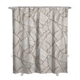 thumbnail image 1 of Extra Long Boho Shower Curtain 72x84 Inches - Vintage Floral & Tropical Leaves Pattern, Waterproof Bohemian Bathroom Decor with 12 Hooks, Tribal Rustic Style, 1 of 4