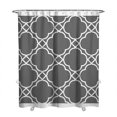 thumbnail image 1 of Extra Long Boho Shower Curtain 72x84 Inches - Vintage Floral & Tropical Leaves Pattern, Waterproof Bohemian Bathroom Decor with 12 Hooks, Tribal Rustic Style, 1 of 5