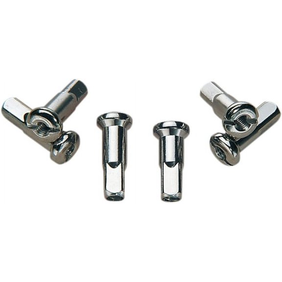 Extra Long Chrome Nipples for Drag Specialties Spoke Sets