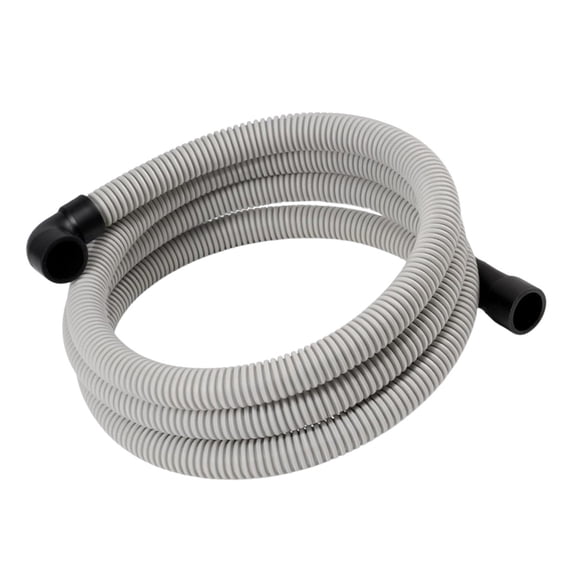 Extra Long Dishwasher Drainage Tube 10 Feet Corrugated Designs Hose for Flexible Positioning & Kink Easy