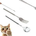 thumbnail image 1 of Extra Long Fork Prank, Extension Fork, Extendable Forks Prank, Telescoping from 8.7" To 25", Extendable Stainless Steel Dinner Fruit Dessert Forks for Meal and Have Fun (Mix), 1 of 7