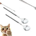 thumbnail image 1 of Extra Long Fork Prank, Extension Fork, Extendable Forks Prank, Telescoping from 8.7" To 25", Extendable Stainless Steel Dinner Fruit Dessert Forks for Meal and Have Fun (Spoon*2), 1 of 7