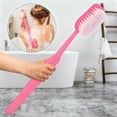 thumbnail image 1 of Extra Long Handle Back Scrubber Bath Brush With Soft Nylon Bristles, Exfoliating Body Wash Brush For Deep Cleaning And Reaching Shoulders And Back, 1 of 6